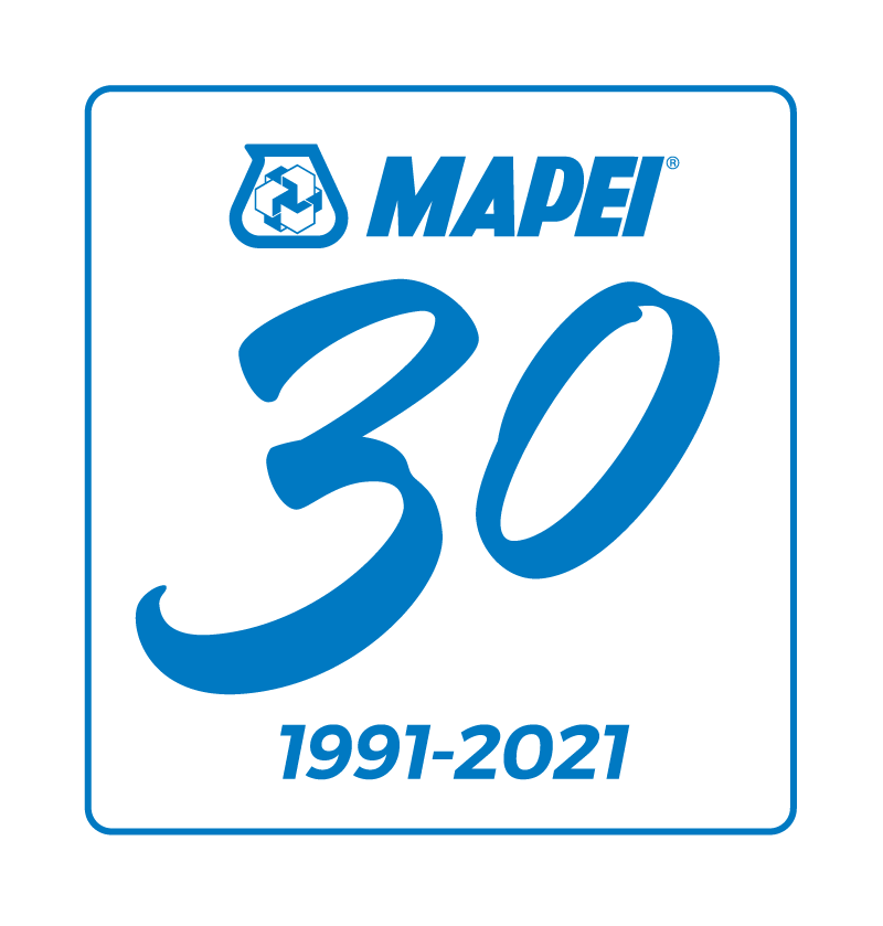 Mapei 30 év logó
