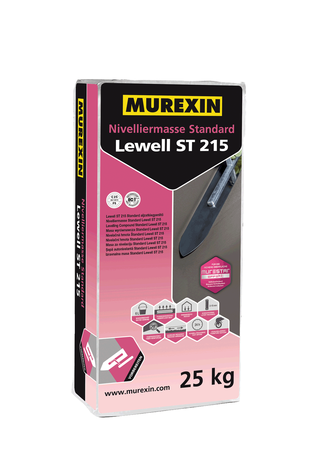 Murexin Lewell ST 215 Standard aljzatkiegyenlítő