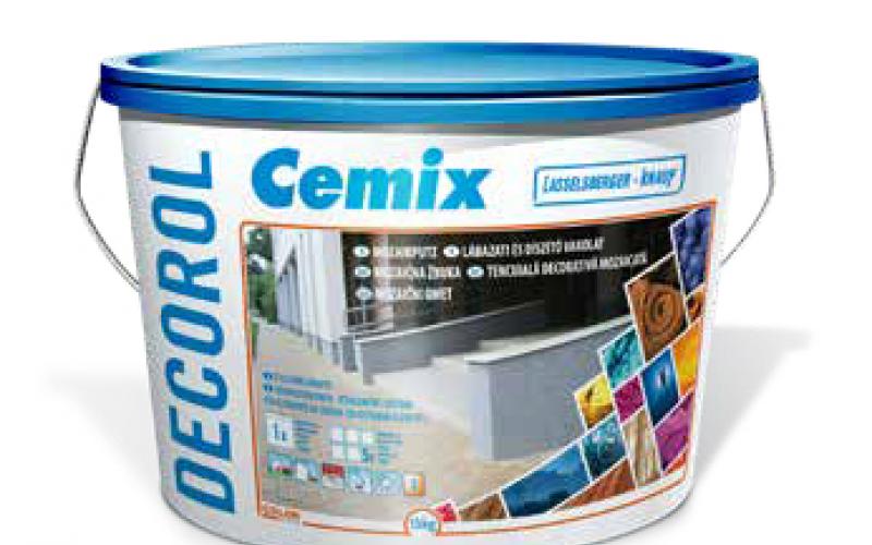 CEMIX / LB-Knauf DECOROL lábazati és díszítő vakolat-granulátum