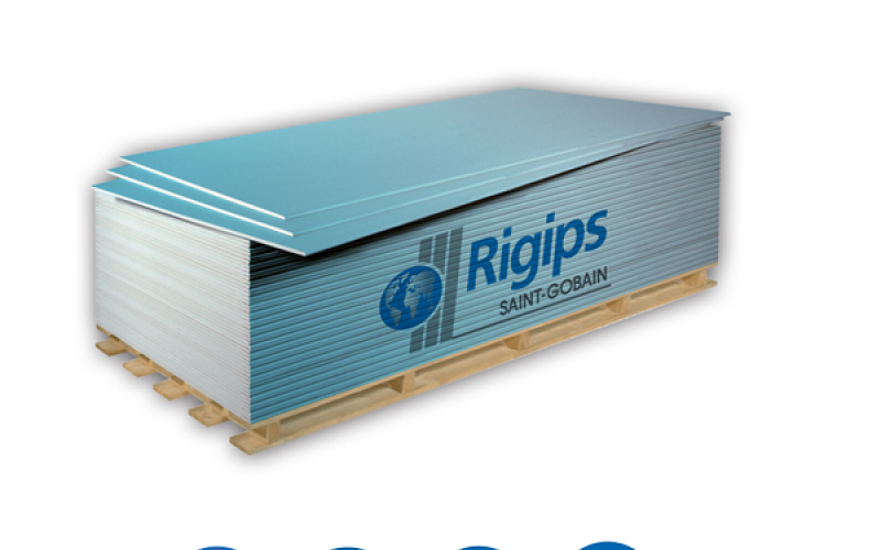 Rigips Blue Acoustic RF (DF) 12,5 -Hanggátló és tűzgátló gipszkarton